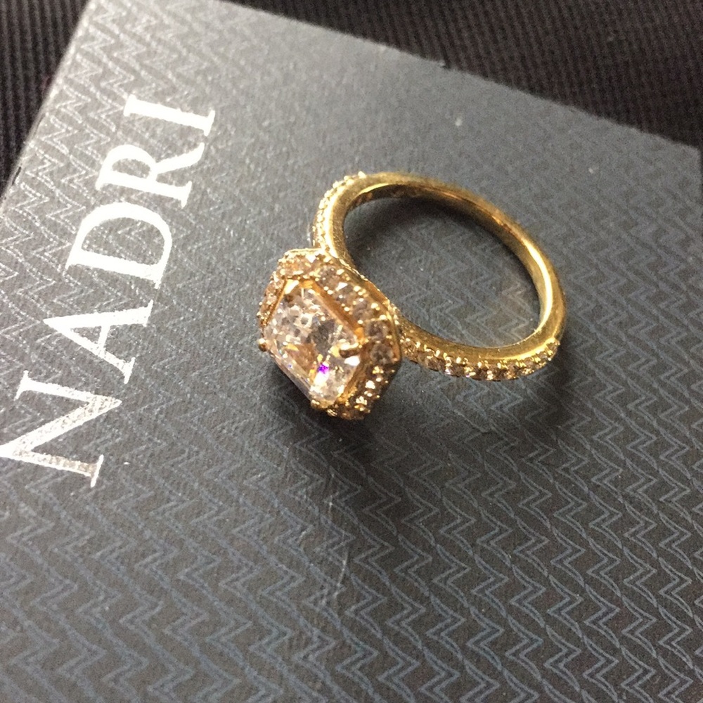 Nadri ring Cz size 7